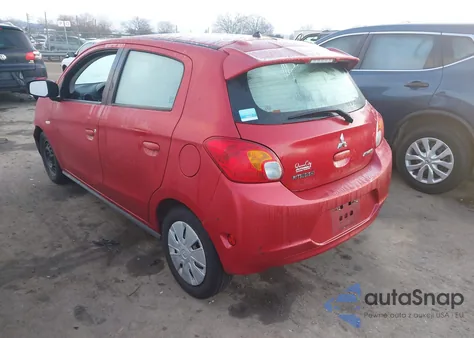 2015 Mitsubishi Mirage De/Rf from USA, damaged, VIN ML32A3HJ1FH033462